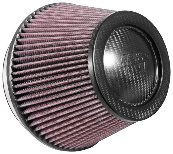 6" CLAMP ON TAPERED AIR FILTER5.125"-7" OD, 5" TALL, C/FIBRE