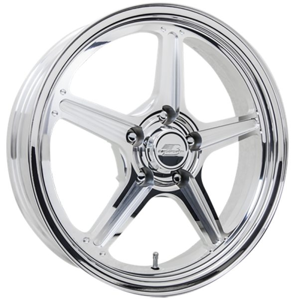 STREET LITE 17X4.5" 2" BS     5 X4.75"BC 1 PC FORGED SFI15.2