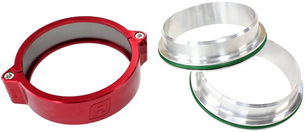 2.75" BILLET INTERCOOLER CLAMPQUICK CONNECT RED CLAMP