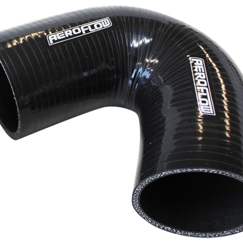 Silicone Hose 135 Deg; Black  I.D 4.00″ 102mm, Wall 5.3mm,
