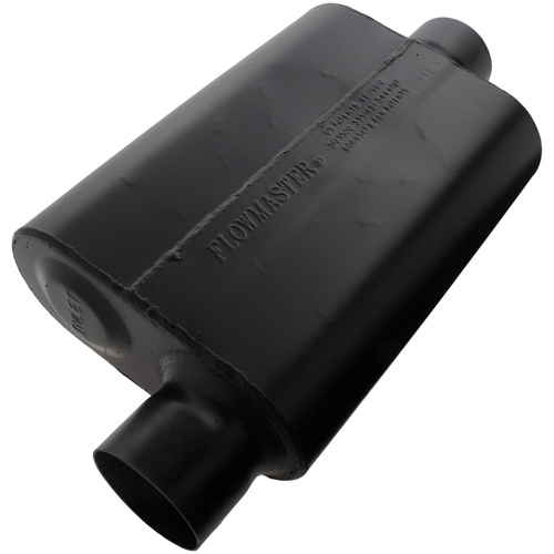 SUPER 44 SERIES MUFFLER       3.00″ OFFSET IN / CENTRE OUT