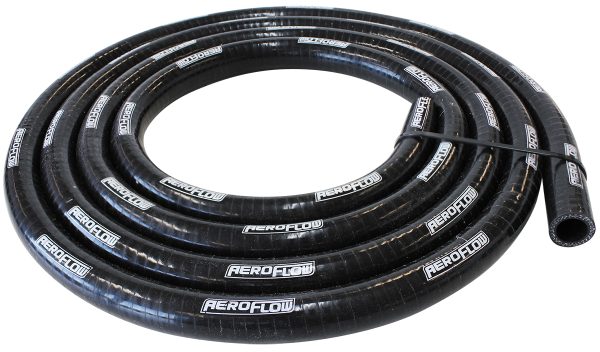 Silicone Heater Hose Black    I.D 1" 25mm, 13 Foot Length