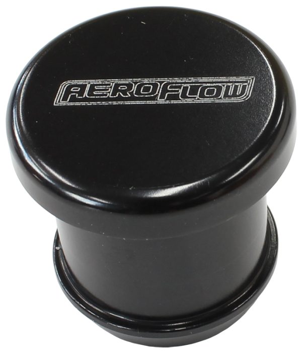 BLOCK OFF PLUG 20MM BLACK     FOR BLOW OFF VALVE