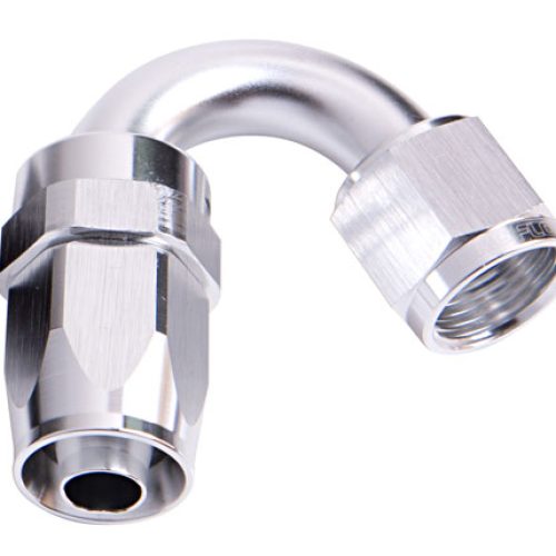 -16AN TAPER SERIES 150 DEGREE HOSE END SILVER