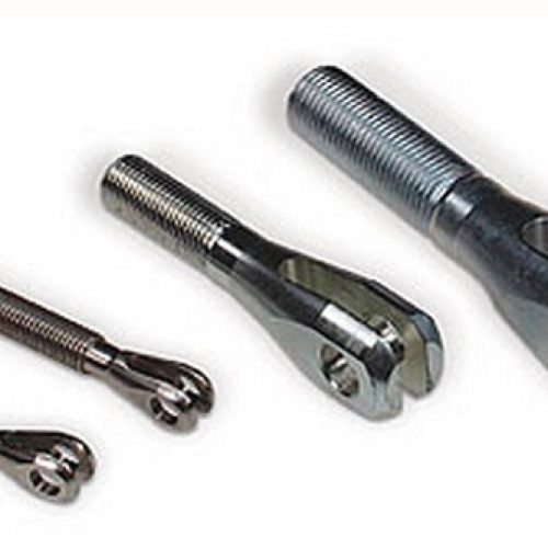 THREADED CLEVIS, 1/4-28 RH    3/16″ HOLE, 1/8″ SLOT