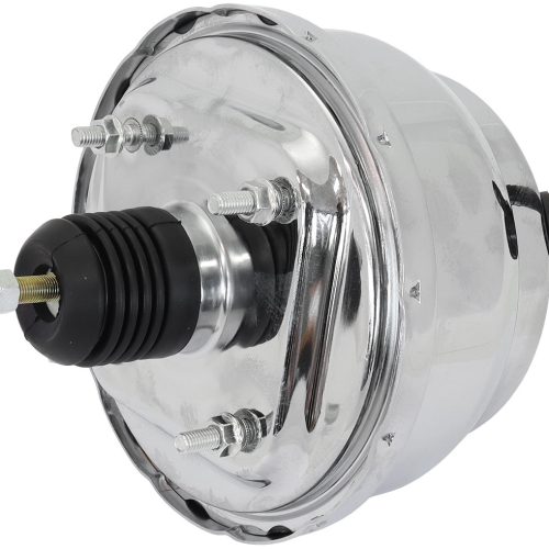 GM BRAKE BOOSTER 8″ CHROME    DUAL DIAPHRAM