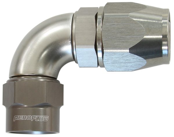 -12AN 90 DEGREE KRYPTALON     FULL FLOW BIG BORE 1 PIECE