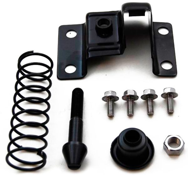 BLACK STEEL HOOD LATCH KIT    CAMARO 1967-1981