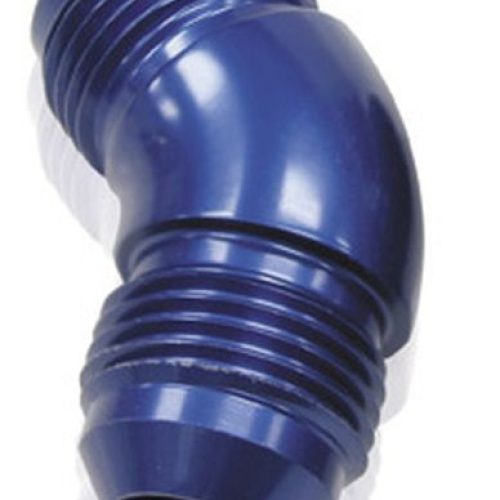 -12AN 45 DEG MALE FLARE UNION BLUE FULL FLOW NO RESTRICTION