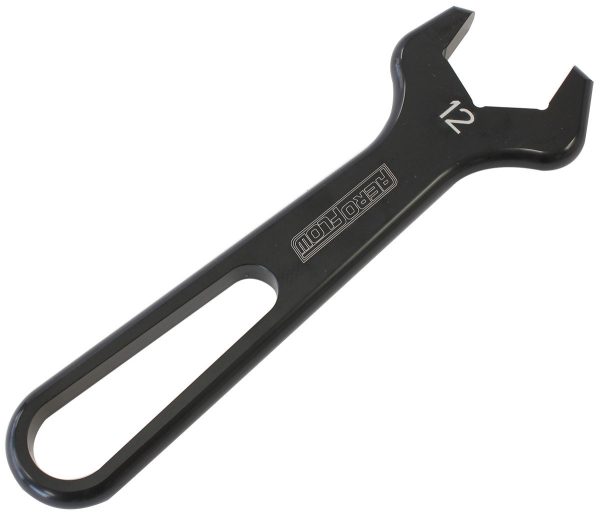 ALLOY PRO SPANNER SINGLE -12ANBLACK SINGLE -12AN PRO WRENCH