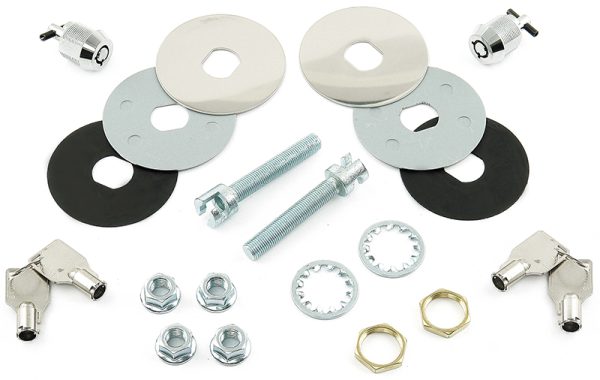 SECURITY HOOD LOCK KIT        KEY TYPE (2PK) BONNET LOCK KIT