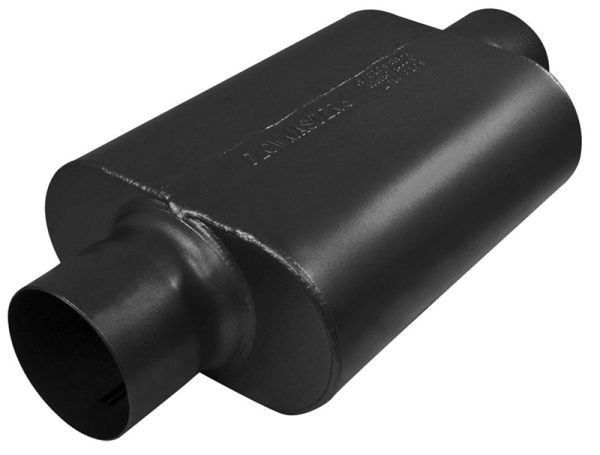 40 SERIES DELTA FORCE 4.00"   SS MUFFLER CENTRE/CENTRE