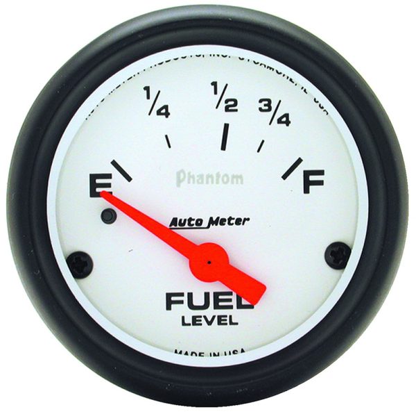 PHANTOM 2-5/8" FUEL LEVEL     0-90 OHM, SHORT SWEEP ELECTRIC