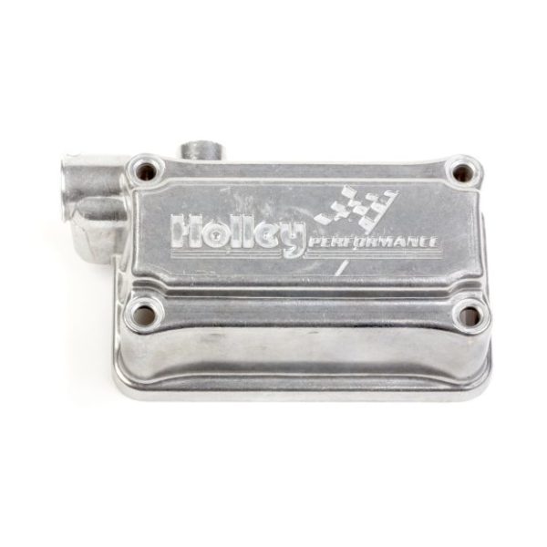 HOLLEY SECONDARY FUEL BOWL    SHINY FINISH SIDE HUNG FLOAT