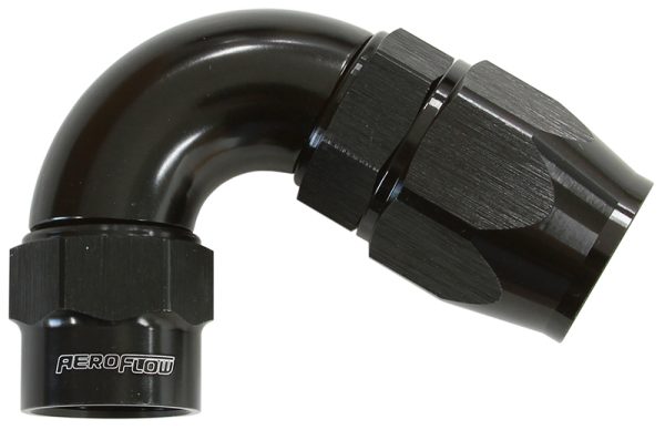 -8AN 120 DEGREE KRYPTALON     FULL FLOW BIG BORE 1 PIECE