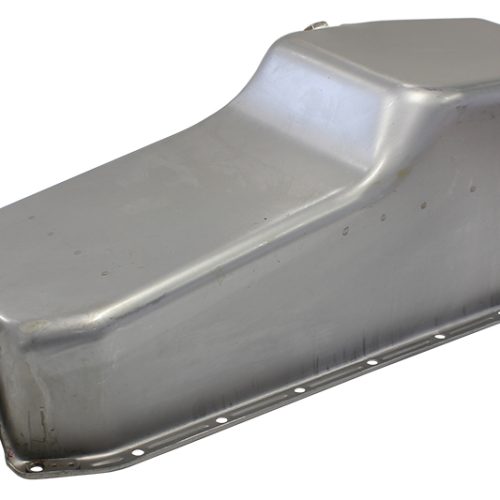 STEEL STOCK OIL PAN SBC RAW   LH/SIDE DIPSTICK REAR SUMP