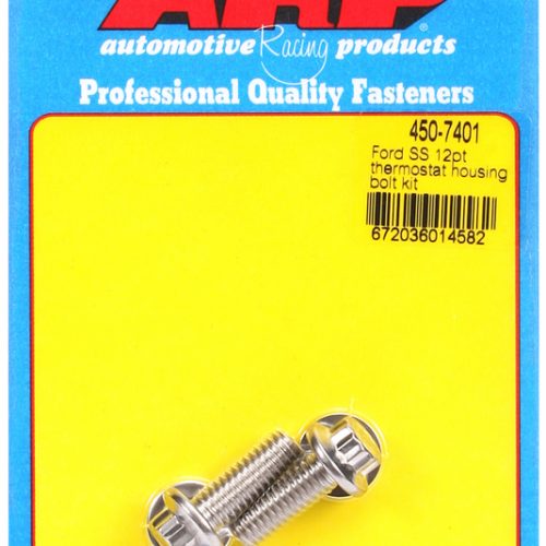 ARP 12PT THERMOSTAT BOLT KIT  FORD 289-351W *12PT* STAINLESS