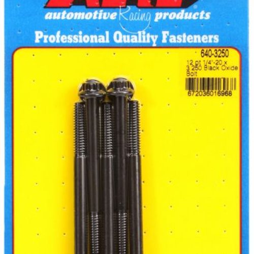 12PT BOLTS 1/4″ UNC x 3.25″   5/16″ WRENCH (5-PACK) 1/4-20