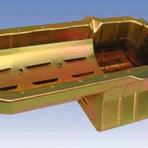 SB CHEV 350 OIL PAN SUMP      R/HAND DIPSTICK DART SHP