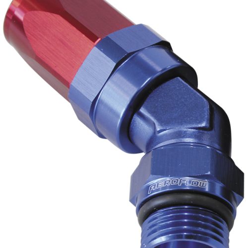 45 Deg -8 Hose to Male -6 Thread