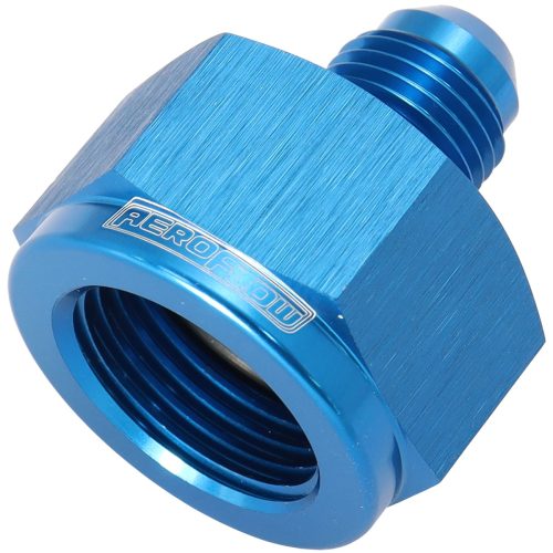 FEMALE REDUCER -20AN TO -16AN BLUE REDUCER FEMALE TO MALE