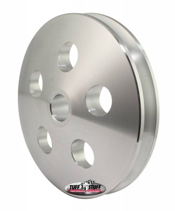 POWER STEERING PULLEY, NATURAL17MM PRESS ON, GM TYPE II, 1V
