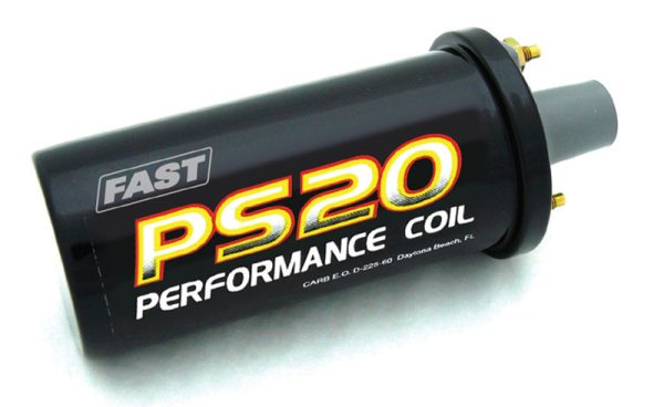 PS20 IGNITION COIL, BLACK     WITH BALLAST RESISTOR