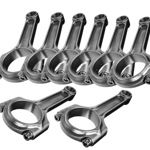 CHEV S/B I-BEAM 6.125C/ROD ST BUSHED 7/16 CAP STROKER*NOTES*