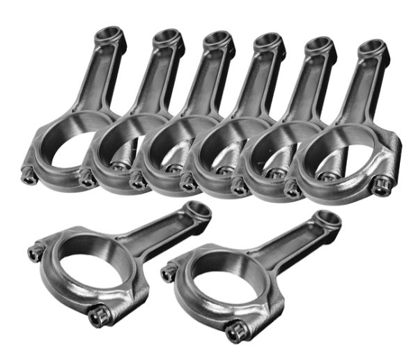 CHEV S/B I-BEAM 6.125C/ROD ST BUSHED 7/16 CAP STROKER*NOTES*