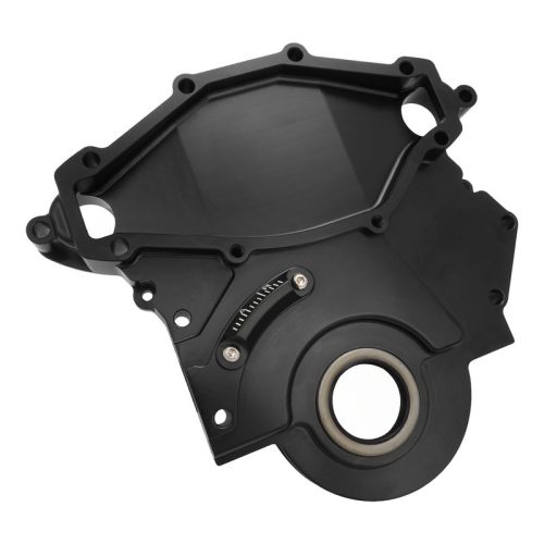 Timing Cover Kit, For Holden Commodore V8 253/308 And 304 EFI, Billet Aluminium, Black