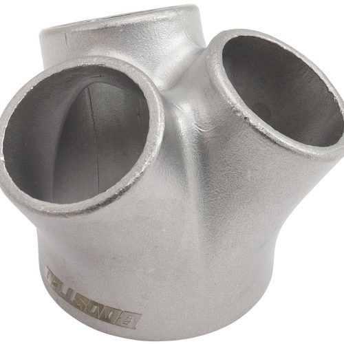 3 INTO 1 TURBO MERGE COLLECTORCAST 1x 2″ ID TO 3x 1-1/4″ UNI