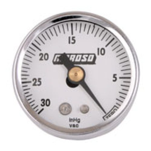 VACUUM GAUGE 1.5″ 0-30″Hg     *