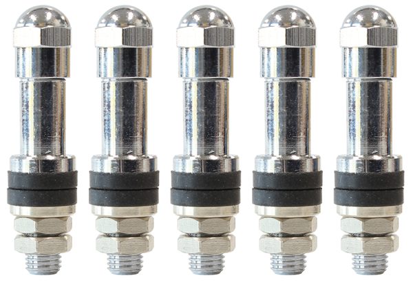 VALVE STEM & VALVE CAP 5PK ALLSPINDLE FRONTS RUNNER.TLC502-4