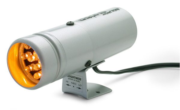 SHIFT-LITE, 12 LIGHT, SILVER  HAS 12 LEDS,ADJ BRIGHTNESS