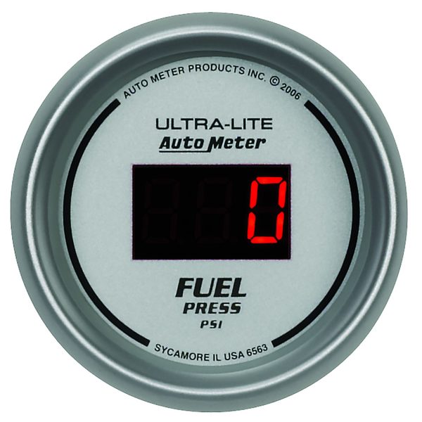 ULTRA-LITE DIGITAL FUEL PRESS 2-1/16", 5-100PSI, ELECTRIC