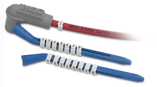 PLUG WIRE MARKERS (8) 8.5MM   WITH INSTALLATION TOOL