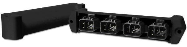 BLK MSD POWER GRID 4 CONNECTORCAN BUS HUB