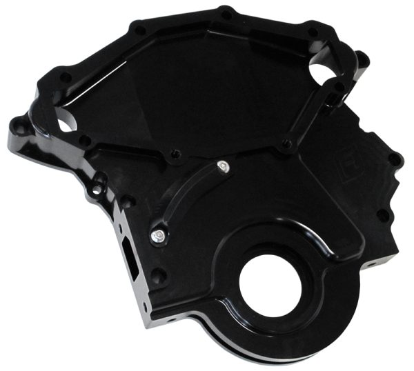 HOLDEN 304 308 BILLET TIMING  COVER ACCEPTS MECH FUEL PUMP