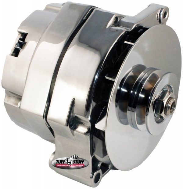CHROME ALTERNATOR 100AMP 3WIRECHEVY EXT REG**NOTES**