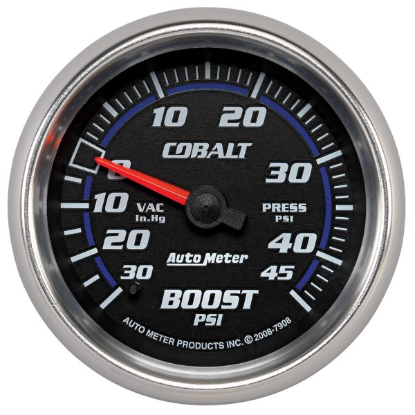 COBALT 2-5/8" BOOST / VACUUM  30 IN/HG - 45 PSI, MECH, 10FT