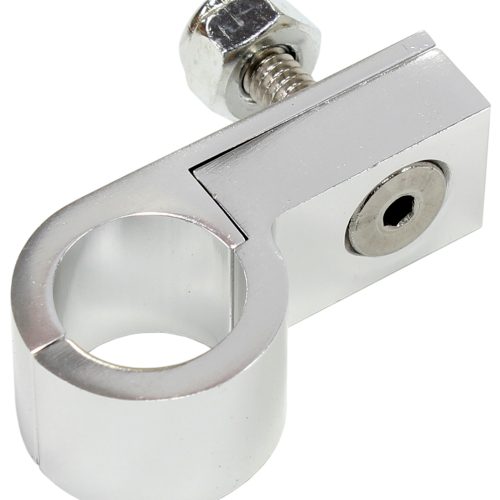 BILLET P STYLE CLAMP -10 HOSE SILVER 21MM ID OR 13/16″ ID