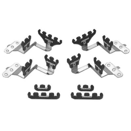 SPARK PLUG LEAD HOLDER LATE SBSTEEL BRACKET BLACK7-9MM LEADS