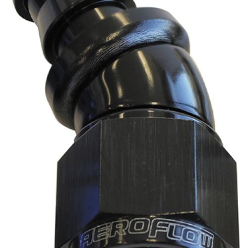 -8AN 30 DEG FULL FLOW PUSH LOCBLACK FULL FLOW PUSH LOCK