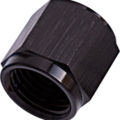 TUBE NUT -6AN TO 3/8″ TUBE    BLACK -6AN TO 3/8″ HARD LINE