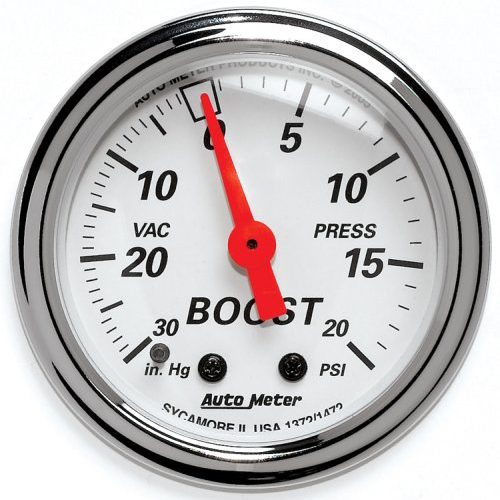 ARCTIC WHITE 2-1/16″ BOOST/VAC30IN/HG-20PSI, MECHANICAL,10FT