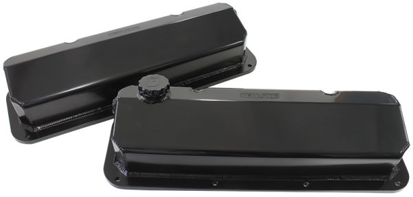 302 351C FORD FABRICATED VALVECOVERS BLACK -12ORB