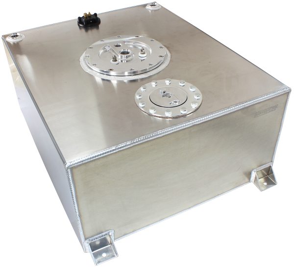 ALLOY FUEL CELL 76L 3 X PUMP  20 US GAL 40mm TRIPLE HANGER