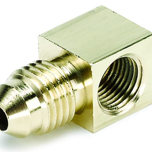90`ADAPTER FOR -4 BRAIDED LINEUSE WITH PRESSURE GAUGES