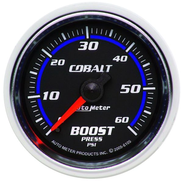 COBALT 2-1/16" BOOST 0-60PSI  MECHANICAL, 10FT