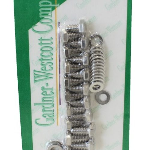 SB CHEV OIL PAN BOLT KIT      S/STEEL HEX SBC